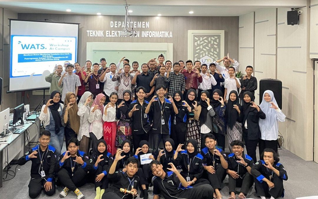 WORKSHOP AT CAMPUS (WATS) 2024 dengan tema “Workshop Energi : Pemrograman Sebagai Dasar Pengaplikasian IoT dalam Pemanfaatan Energi