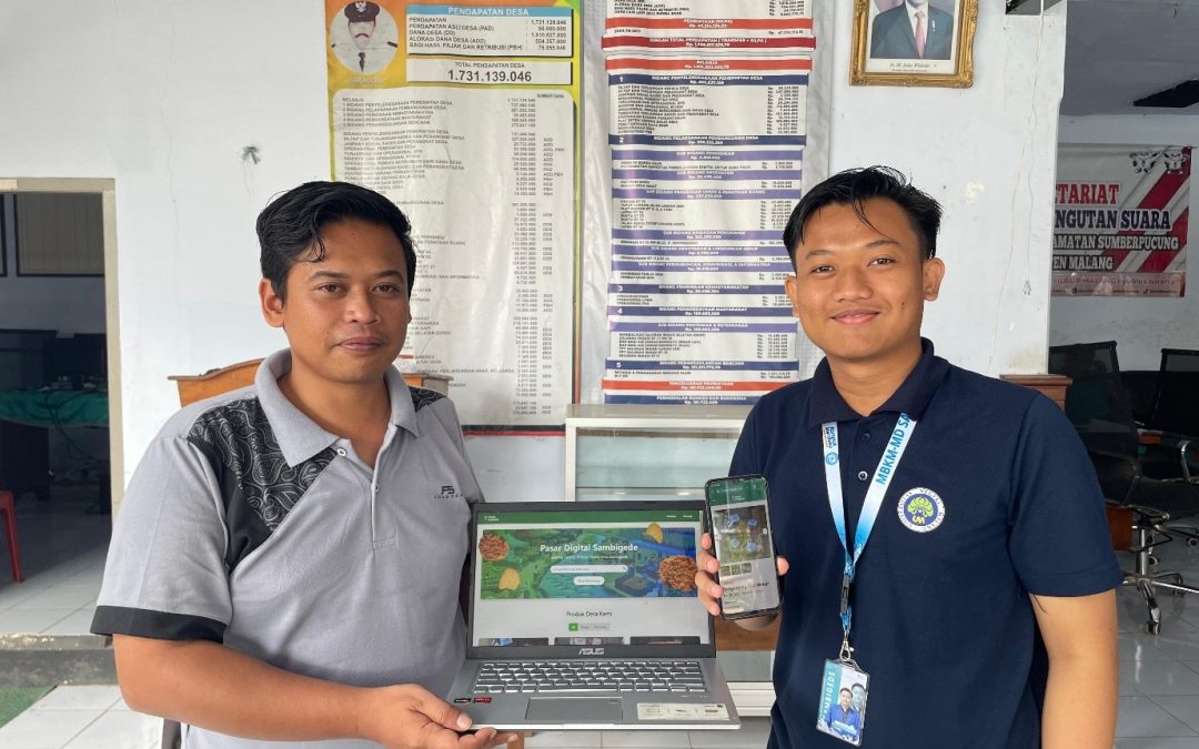 Go Digital! Mahasiswa KKN DTEI Universitas Negeri Malang Revolusi UMKM Desa Sambigede Lewat Marketplace Digital