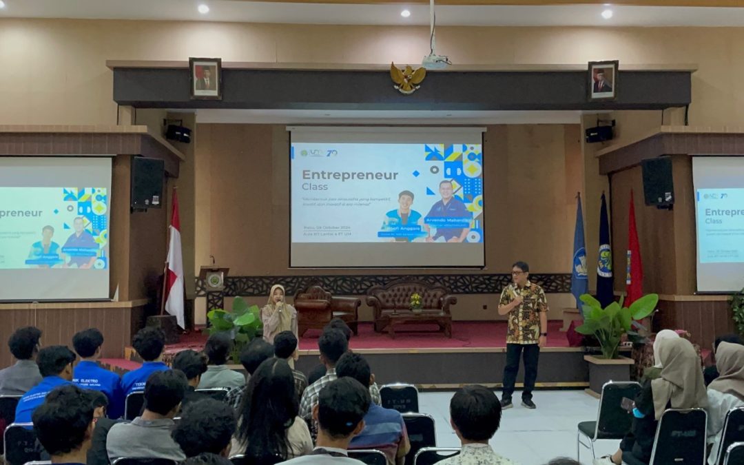 Mantapkan Proyek Kewirausahaan, Mahasiswa DTEI Ikuti Entrepreneur Class