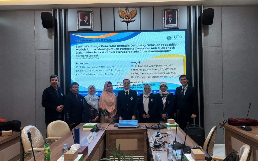 Promosi Doktor Raymond Sutjiadi, Lulusan ke-21 Mahasiswa Prodi S3 Teknik Elektro dan Informatika