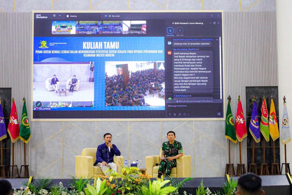 Transformasi Pertahanan Modern: Dosen Teknik Elektro UM Bekali Taruna Poltekad Teknologi Kendali Cerdas untuk Kemandirian Teknologi Nasional
