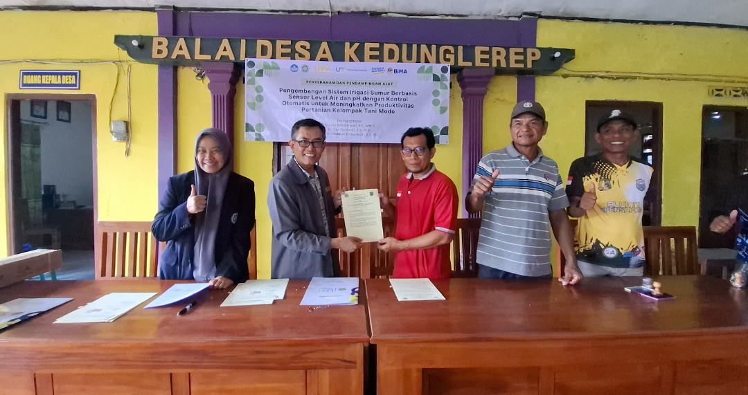 Program Studi Teknik Elektro UM Tandatangani MoU dengan Desa Kedunglerep dan Kelompok Tani di Lamongan untuk Dukung Ketahanan Pangan dan Inovasi Pertanian